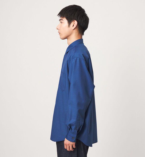 UNITED ARROWS green label relaxing「ウォッシャブル ビエラジャストルーズ 長袖 シャツ」|シャツ・ブラウス|