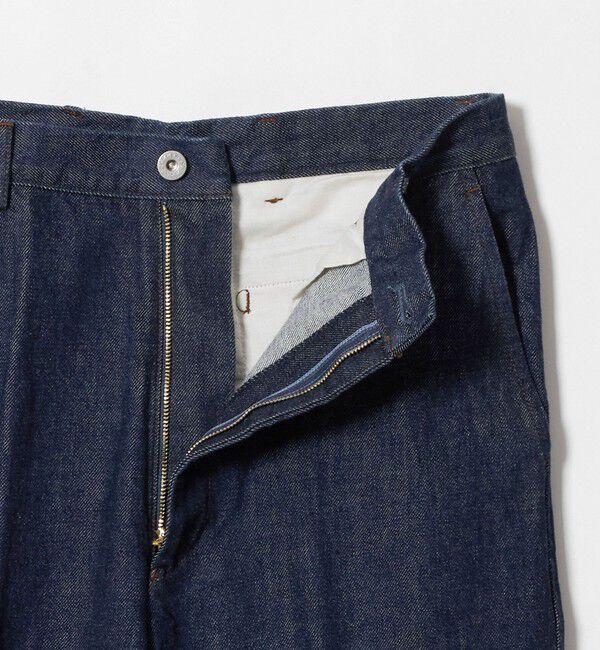 UNITED ARROWS green label relaxing「ワイド ストレート デニム スラックス パンツ W5」|デニム|
