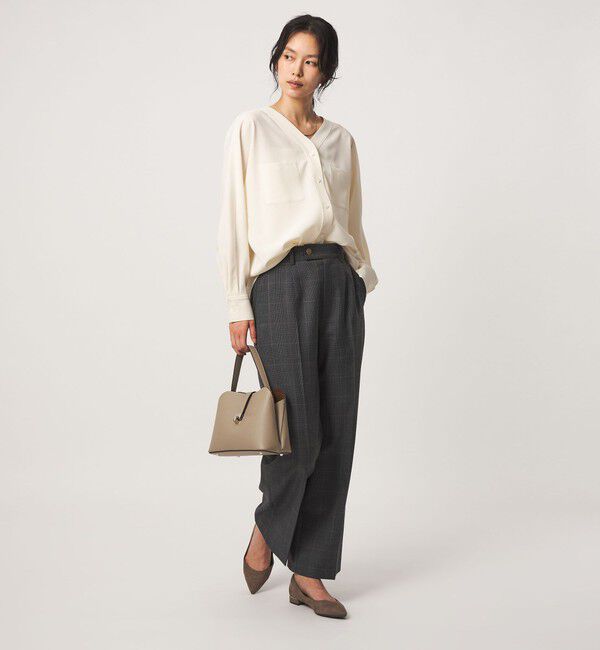 UNITED ARROWS green label relaxing「ツイル ポケット シャツ マシンウォッシャブル ストレッチ」|シャツ・ブラウス|