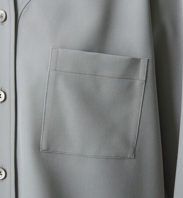 UNITED ARROWS green label relaxing「ツイル ポケット シャツ マシンウォッシャブル ストレッチ」|シャツ・ブラウス|
