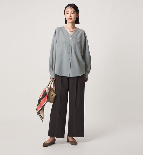 UNITED ARROWS green label relaxing「ツイル ポケット シャツ マシンウォッシャブル ストレッチ」|シャツ・ブラウス|