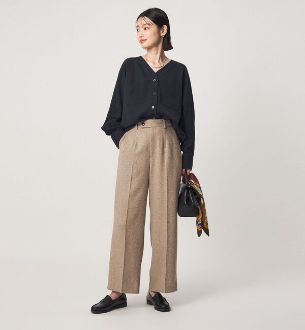 UNITED ARROWS green label relaxing「ツイル ポケット シャツ マシンウォッシャブル ストレッチ」|シャツ・ブラウス|