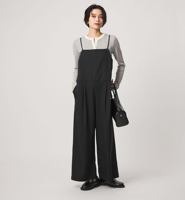 UNITED ARROWS green label relaxing「［size SHORT/TALLあり］オルマイ ツイル キャミソール サロペット」|オールインワン|