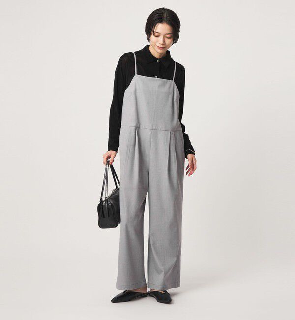 UNITED ARROWS green label relaxing「［size SHORT/TALLあり］オルマイ ツイル キャミソール サロペット」|オールインワン|