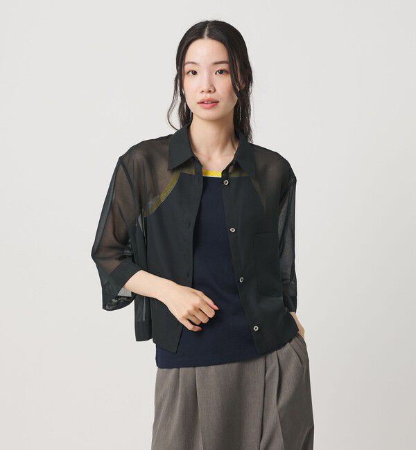 BEAUTY&YOUTH UNITED ARROWS「＜Girls Department Club＞カラートリム キャミソール」|キャミソール|