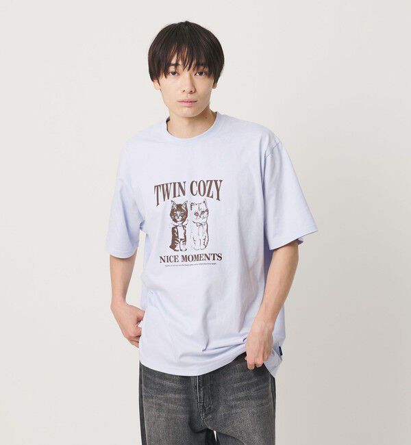 NICE WEATHER「＜NICE WEATHER＞アニマルプリント Tシャツ」|Tシャツ・カットソー|