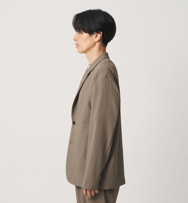 BEAUTY&YOUTH UNITED ARROWS「KOMATSU ドビー リラックス ジャケット ストレッチ 吸水速乾 セットアップ対応」|テーラードジャケット|