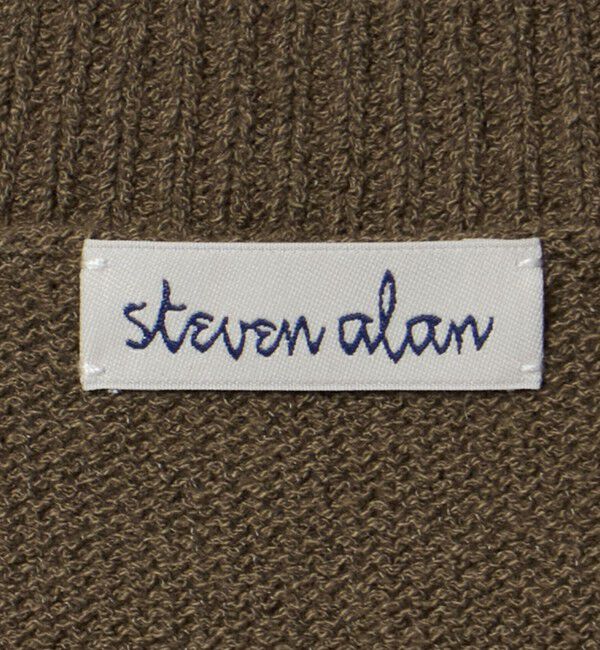 STEVEN ALAN「＜Steven Alan＞コットン ナイロン Vネック ベスト」|ベスト・ジレ|
