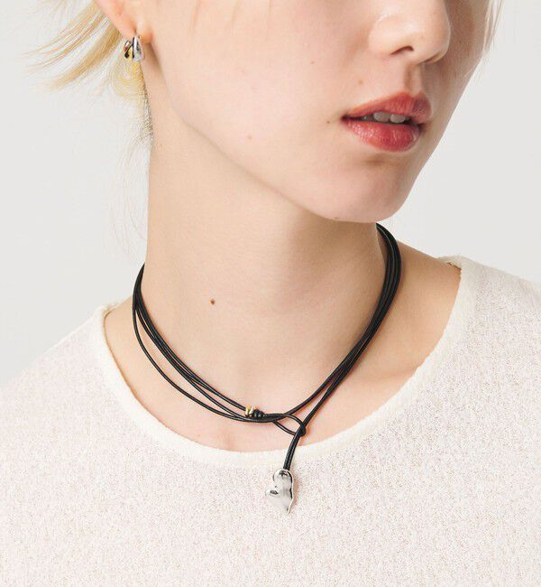 BEAUTY&YOUTH UNITED ARROWS「＜LAPUIS＞Heart wrap チョーカー」|ネックレス|