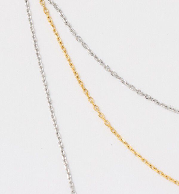 BEAUTY&YOUTH UNITED ARROWS「＜SOAC＞Drop バイカラー ロングネックレス」|ネックレス|