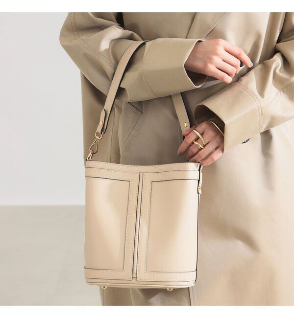 Demi-Luxe BEAMS 「GIANNI NOTARO / NEW フレーム バケット バッグ」|トートバッグ|