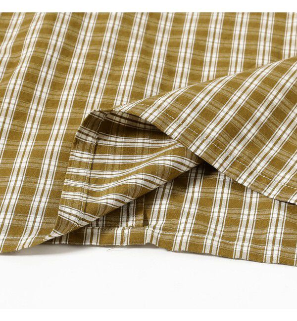 BEAMS PLUS「Open Collar 80/2 Madras」|シャツ・ブラウス|