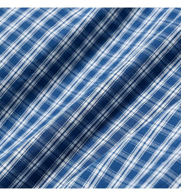 BEAMS PLUS「Open Collar 80/2 Madras」|シャツ・ブラウス|
