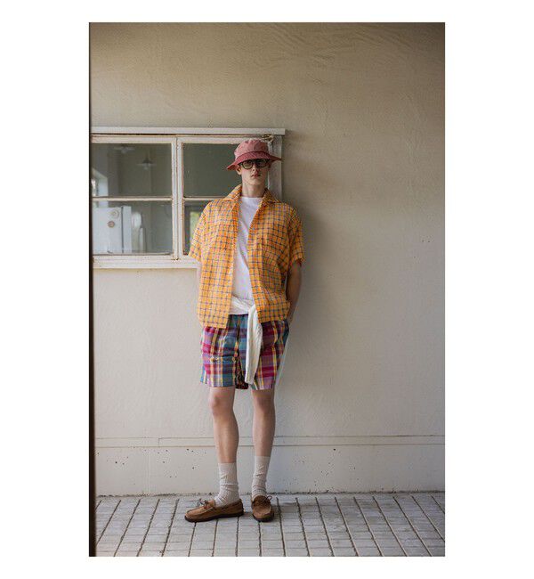 BEAMS PLUS「GYM Shorts Heavy Madras」|その他|
