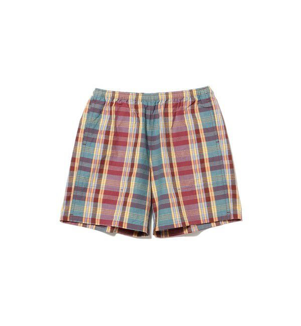 BEAMS PLUS「GYM Shorts Heavy Madras」|その他|