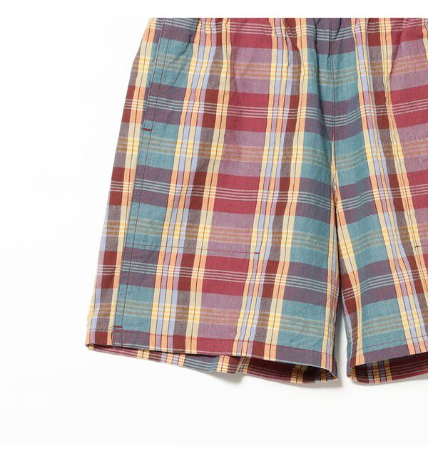 BEAMS PLUS「GYM Shorts Heavy Madras」|その他|