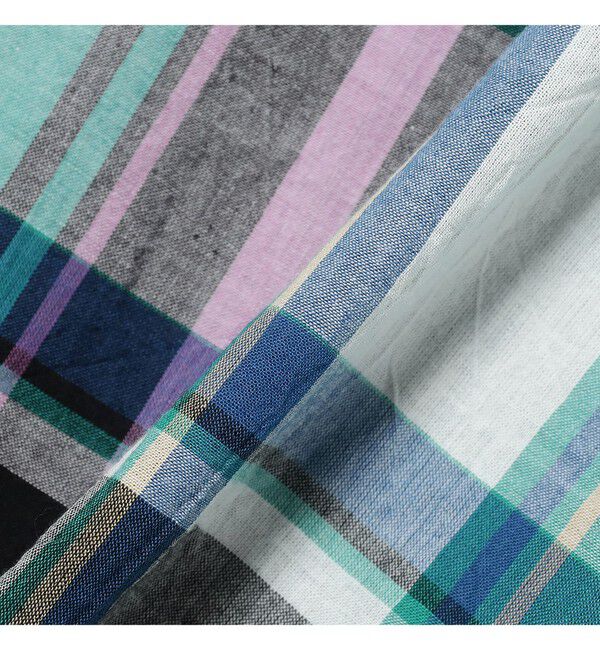 BEAMS PLUS「B.D. Pullover Classic-fit Madras」|シャツ・ブラウス|