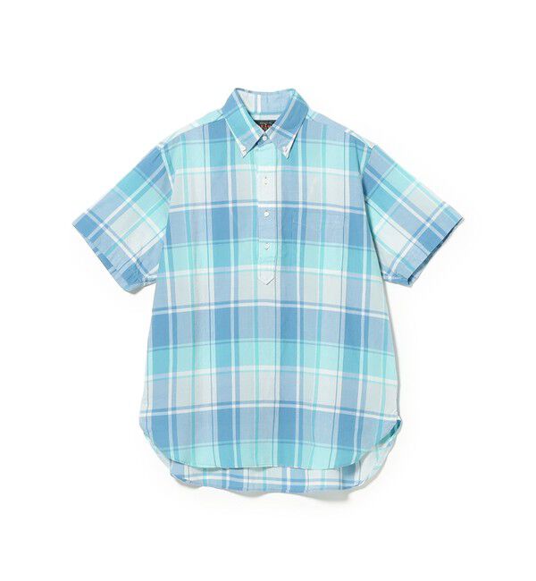 BEAMS PLUS「B.D. Pullover Classic-fit Madras」|シャツ・ブラウス|