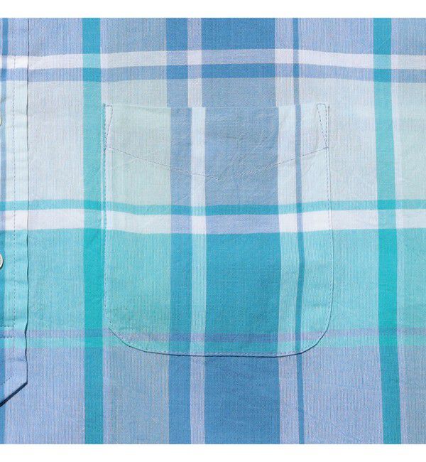 BEAMS PLUS「B.D. Pullover Classic-fit Madras」|シャツ・ブラウス|