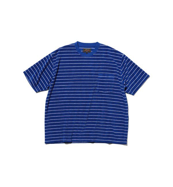 BEAMS PLUS「Pocket Tee Pile Stripe」|Tシャツ・カットソー|