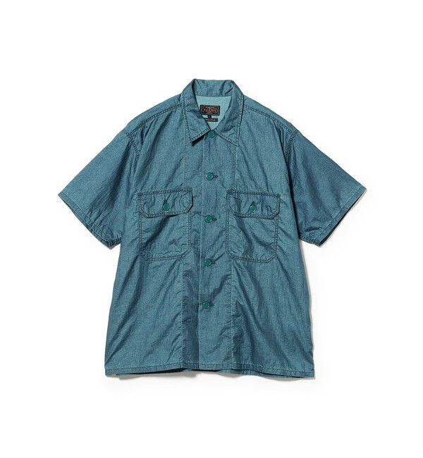 BEAMS PLUS「MIL-SHT Nylon Rip stop Pigment Dye」|シャツ・ブラウス|