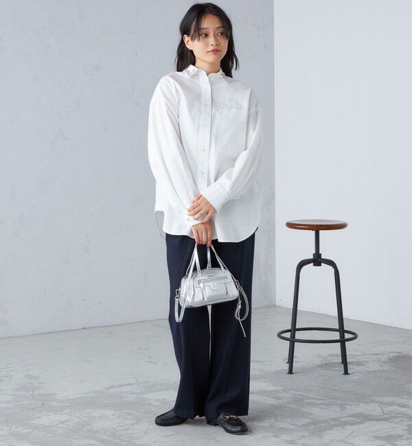 SHIPS for women「〈手洗い可能〉裏起毛 セミフレア パンツ ◇」|その他|