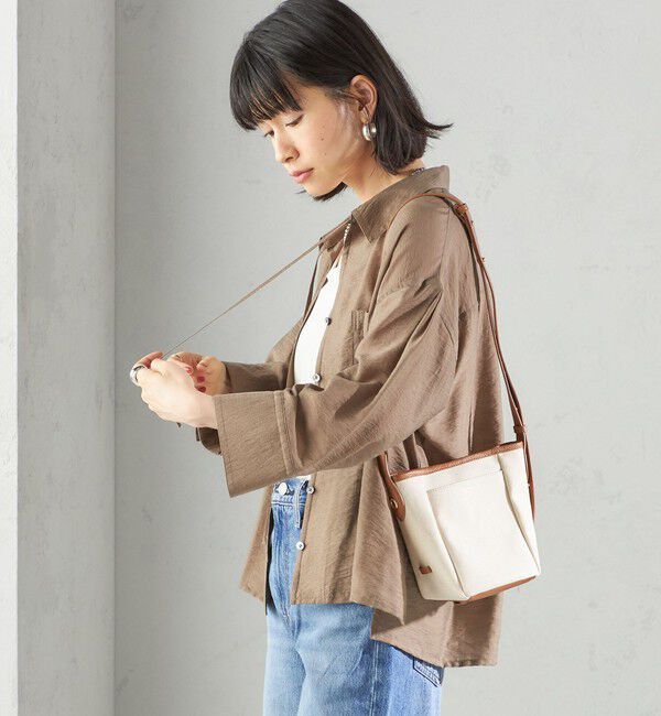 SHIPS for women「〈手洗い可能〉シアー シルク混 オープンカラー シャツ」|シャツ・ブラウス|