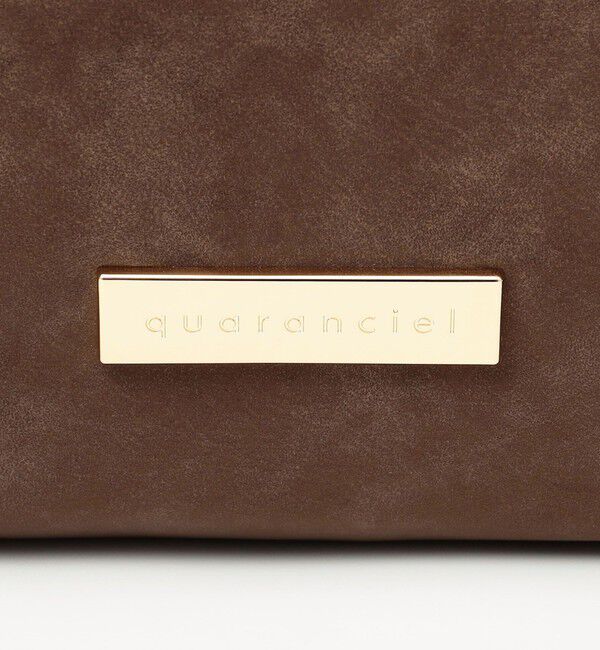 quaranciel「quaranciel: ロング ハンドル コンビ ワイド トート」|トートバッグ|