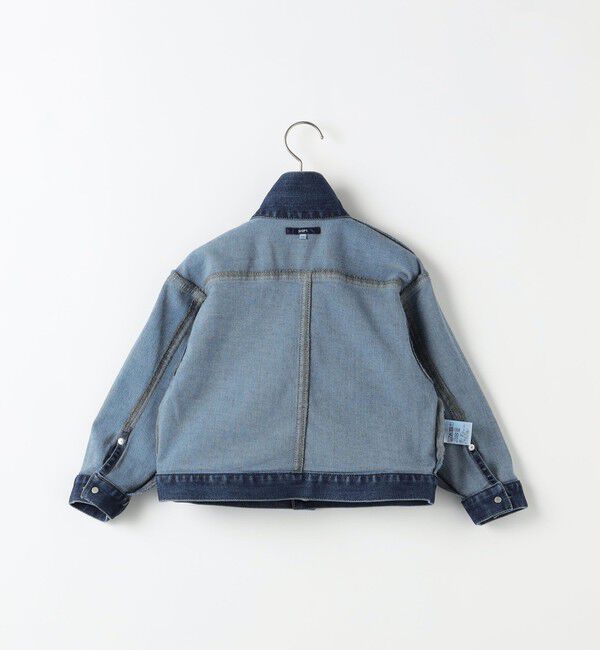 SHIPS KIDS「SHIPS KIDS:100～130cm /ヴィンテージ ライク デニム ジャケット」|デニムジャケット|
