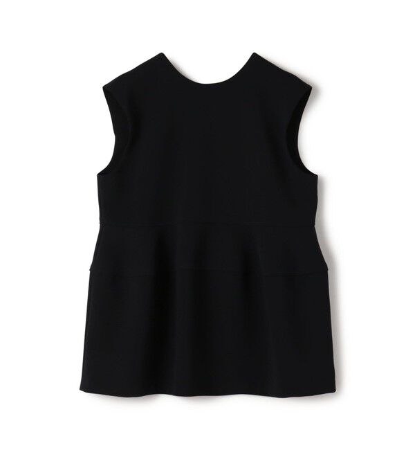 Ballsey「スティフダブルクロス バレルヘムブラウス」|シャツ・ブラウス|69 ネイビー