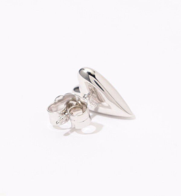 TOMORROWLAND GOODS「avgvst Yes-no Heart Studs シルバーピアス」|ピアス|