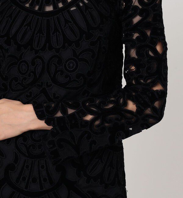 TOMORROWLAND BUYING WEAR「Sea New York DANA EMBROIDERY VELVET ベルベット ミニドレス」|ワンピース|