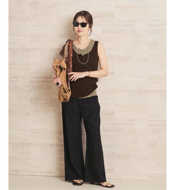 Plage「Linen mix easy パンツ」|その他|