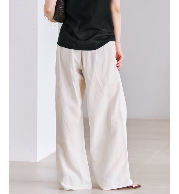 Plage「Linen mix easy パンツ」|その他|