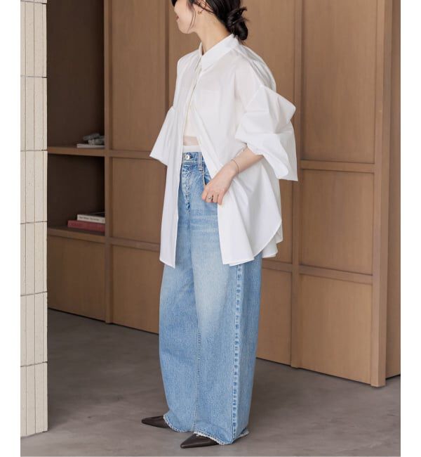 Plage「《予約》gather シャツ」|シャツ・ブラウス|