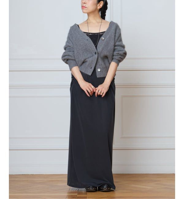 IENA LA BOUCLE「《予約》IENA LA BOUCLE フォックス カシミヤ Vカーディガン」|ニット・セーター|