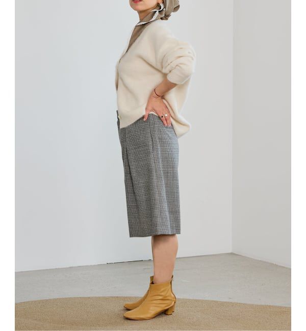 IENA LA BOUCLE「《予約》IENA LA BOUCLE フォックス カシミヤ Vカーディガン」|ニット・セーター|