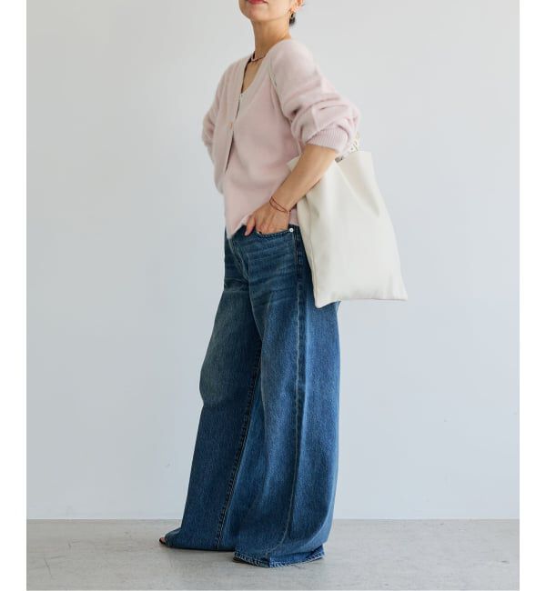 IENA LA BOUCLE「《予約》IENA LA BOUCLE フォックス カシミヤ Vカーディガン」|ニット・セーター|