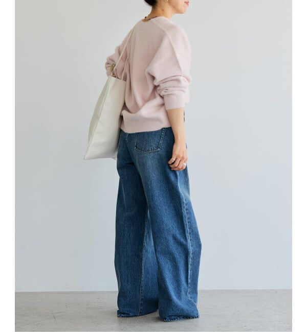 IENA LA BOUCLE「《予約》IENA LA BOUCLE フォックス カシミヤ Vカーディガン」|ニット・セーター|