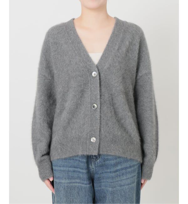 IENA LA BOUCLE「《予約》IENA LA BOUCLE フォックス カシミヤ Vカーディガン」|ニット・セーター|