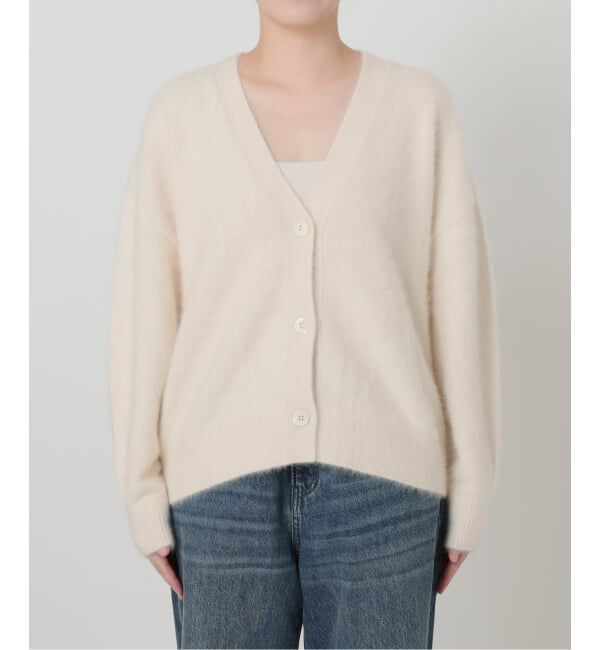 IENA LA BOUCLE「《予約》IENA LA BOUCLE フォックス カシミヤ Vカーディガン」|ニット・セーター|