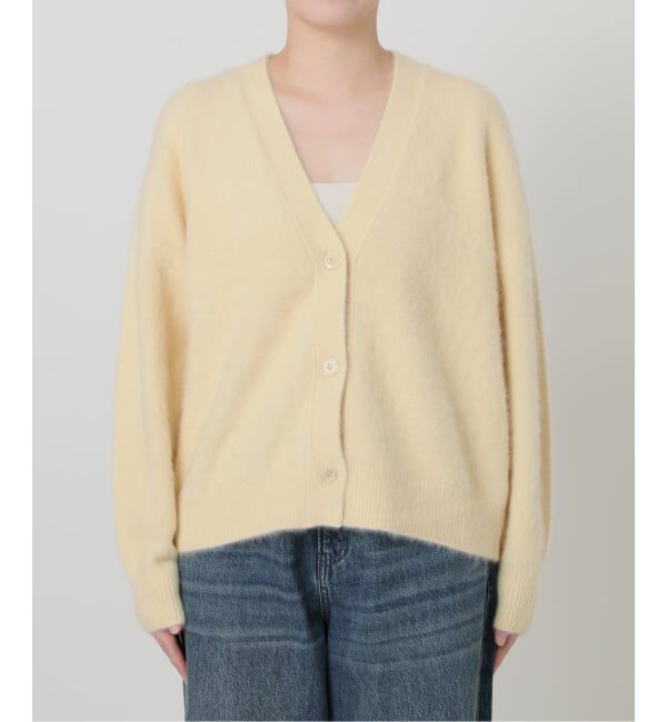 IENA LA BOUCLE「《予約》IENA LA BOUCLE フォックス カシミヤ Vカーディガン」|ニット・セーター|