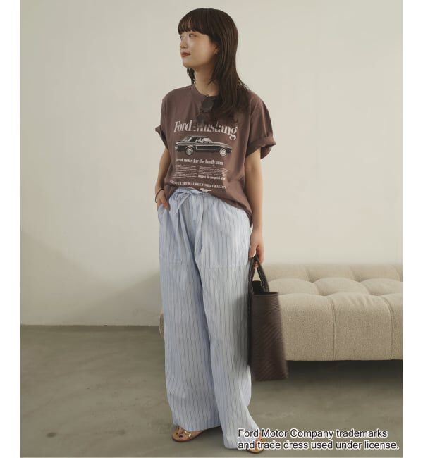 SLOBE IENA「GOOD ROCK SPEED SLOBE別注 Mustang TEE」|Tシャツ・カットソー|