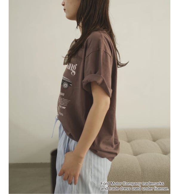 SLOBE IENA「GOOD ROCK SPEED SLOBE別注 Mustang TEE」|Tシャツ・カットソー|