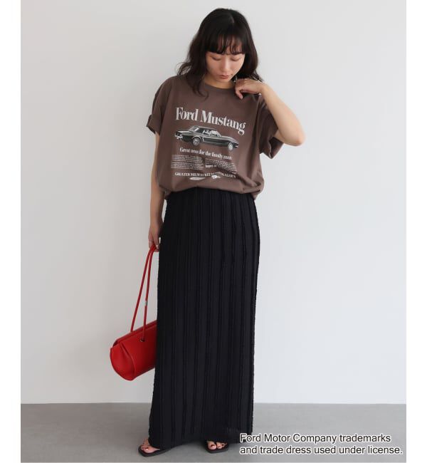 SLOBE IENA「GOOD ROCK SPEED SLOBE別注 Mustang TEE」|Tシャツ・カットソー|