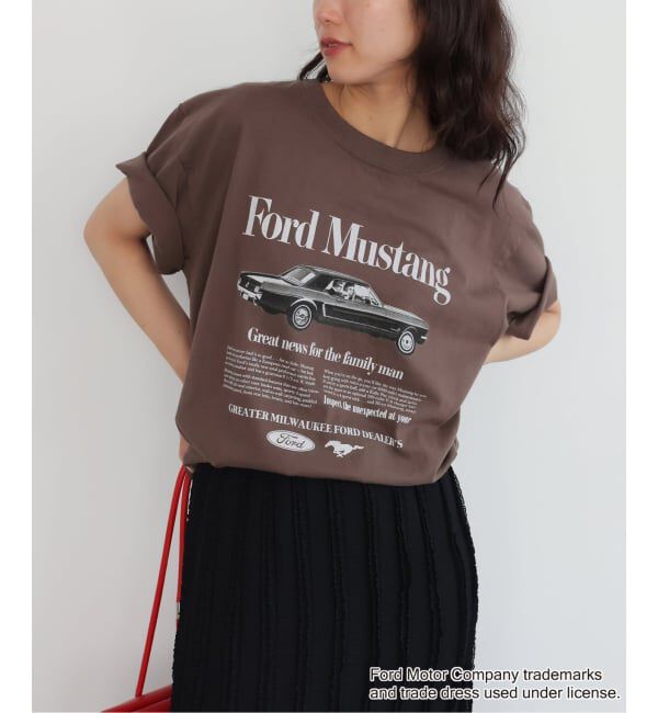 SLOBE IENA「GOOD ROCK SPEED SLOBE別注 Mustang TEE」|Tシャツ・カットソー|