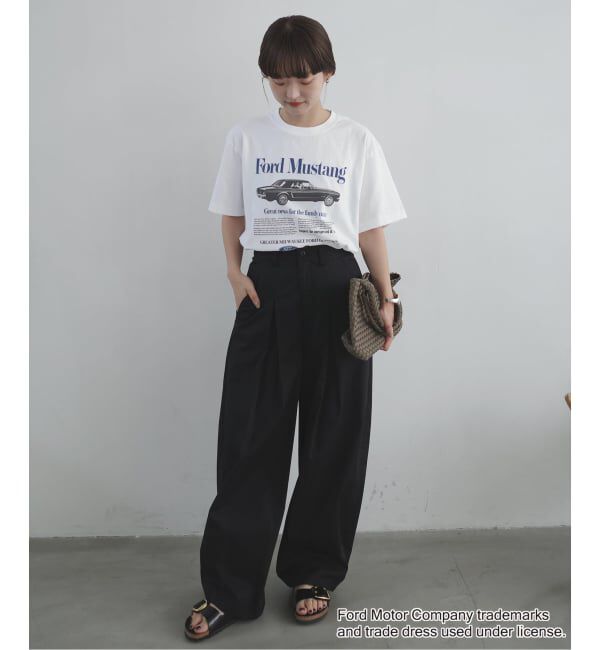 SLOBE IENA「GOOD ROCK SPEED SLOBE別注 Mustang TEE」|Tシャツ・カットソー|