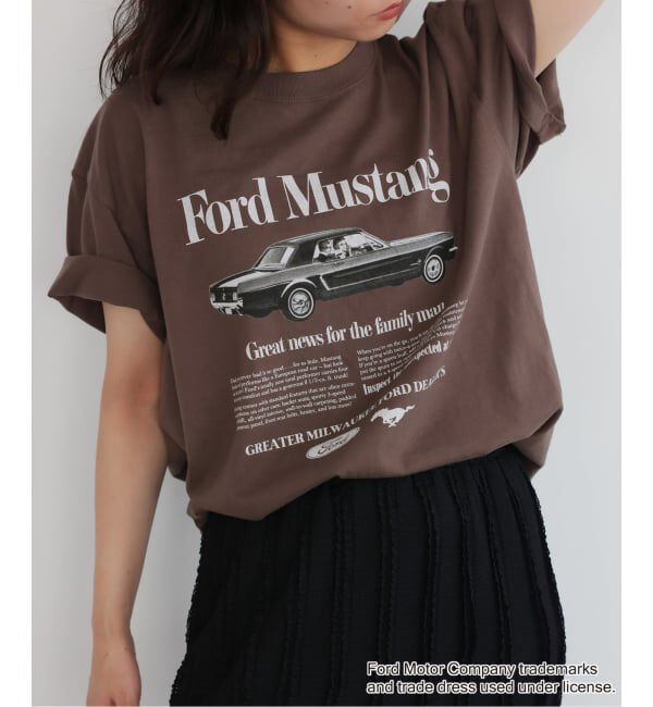SLOBE IENA「GOOD ROCK SPEED SLOBE別注 Mustang TEE」|Tシャツ・カットソー|