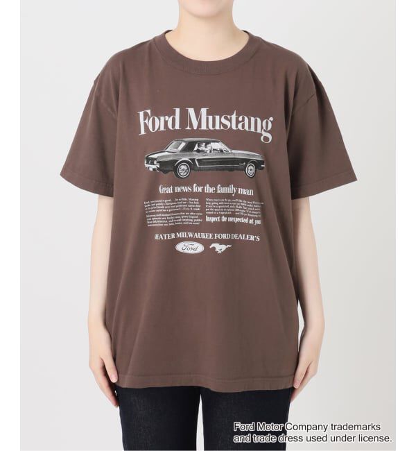 SLOBE IENA「GOOD ROCK SPEED SLOBE別注 Mustang TEE」|Tシャツ・カットソー|