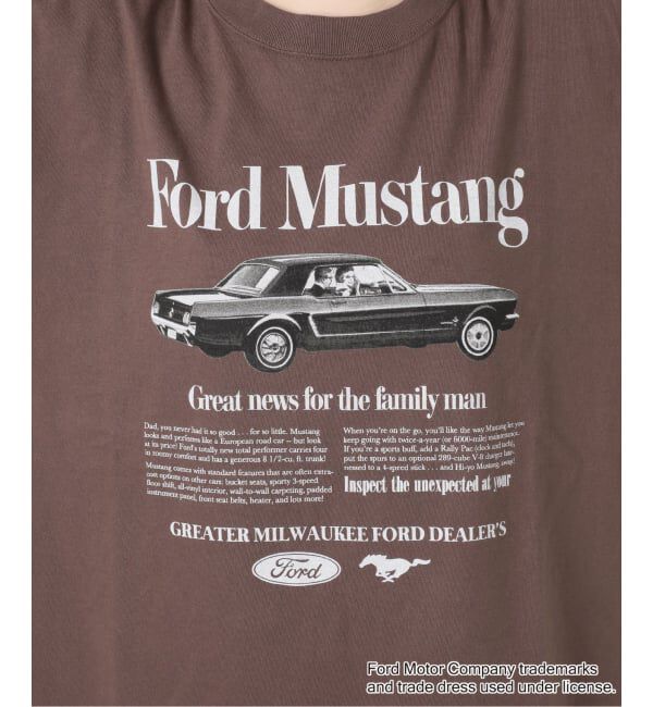 SLOBE IENA「GOOD ROCK SPEED SLOBE別注 Mustang TEE」|Tシャツ・カットソー|